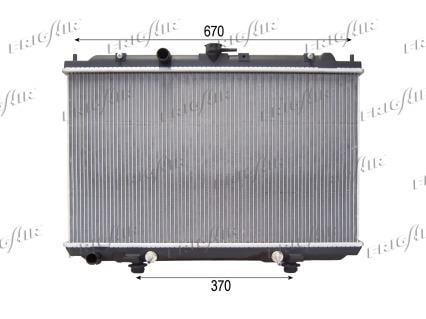 Radiateur moteur (Radiateur de refroidissement) Frig Air S.p.A. ref. 0121.3043