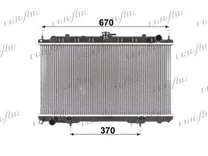 Radiateur moteur (Radiateur de refroidissement) Frig Air S.p.A. ref. 0121.3048