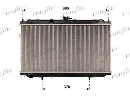 Radiateur moteur (Radiateur de refroidissement) Frig Air S.p.A. 0121.3053