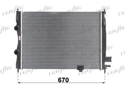 Radiateur moteur (Radiateur de refroidissement) Frig Air S.p.A. ref. 0121.3055