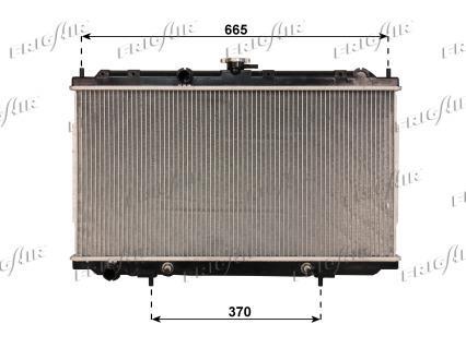 Radiateur moteur (Radiateur de refroidissement) Frig Air S.p.A. ref. 0121.3064