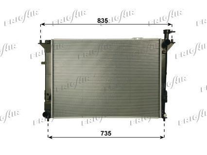 Radiateur moteur (Radiateur de refroidissement) Frig Air S.p.A. ref. 0128.3111