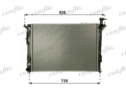 Radiateur moteur (Radiateur de refroidissement) Frig Air S.p.A. 0128.3112