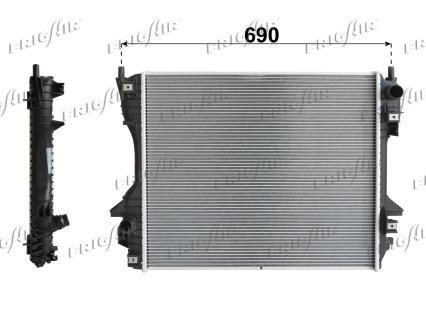 Radiateur moteur (Radiateur de refroidissement) Frig Air S.p.A. 0129.3006