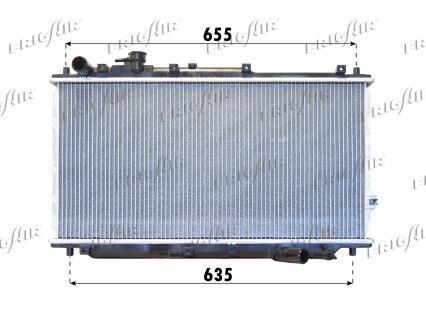 Radiateur moteur (Radiateur de refroidissement) Frig Air S.p.A. ref. 0133.3019