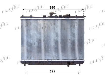 Radiateur moteur (Radiateur de refroidissement) Frig Air S.p.A. ref. 0133.3025