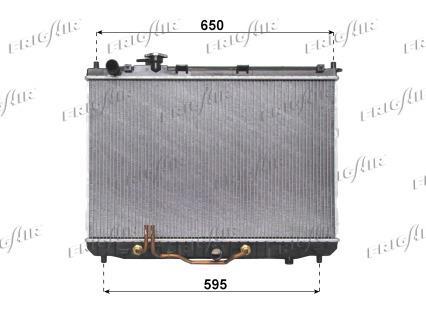 Radiateur moteur (Radiateur de refroidissement) Frig Air S.p.A. 0133.3029