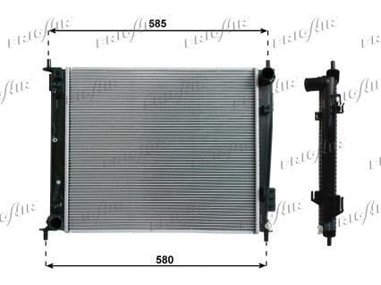 Radiateur moteur (Radiateur de refroidissement) Frig Air S.p.A. 0133.3038