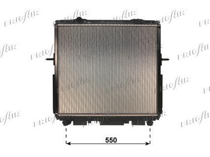 Radiateur moteur (Radiateur de refroidissement) Frig Air S.p.A. ref. 0133.3044