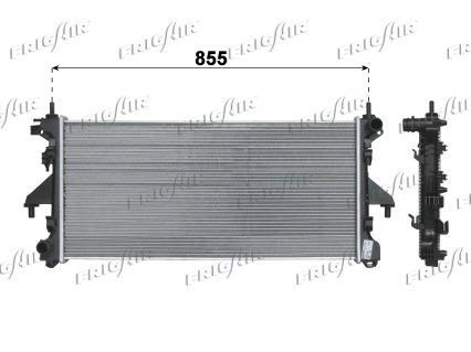 Radiateur moteur (Radiateur de refroidissement) Frig Air S.p.A. 0204.2039