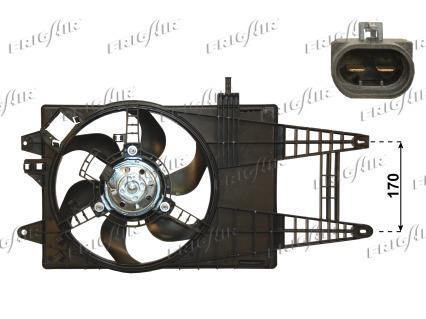 Ventilateur de refroidissement du moteur (Motoventilateur) Frig Air S.p.A. 0504.1076