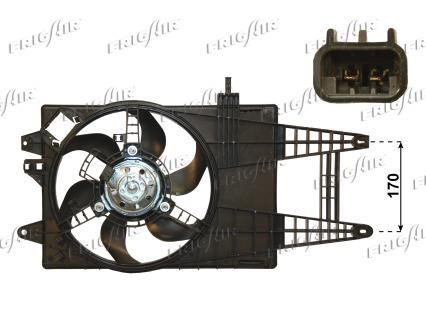 Ventilateur de refroidissement du moteur (Motoventilateur) Frig Air S.p.A. 0504.1213