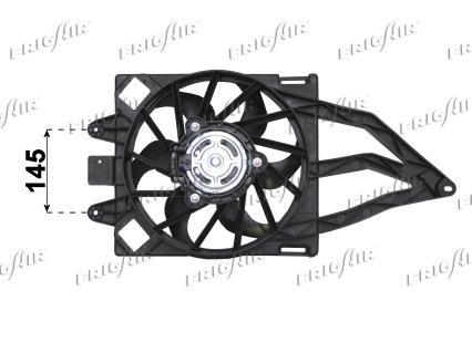 Ventilateur de refroidissement du moteur (Motoventilateur) Frig Air S.p.A. 0504.2038