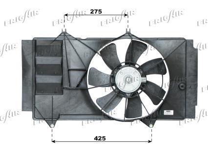 Ventilateur de refroidissement du moteur (Motoventilateur) Frig Air S.p.A. 0515.1829