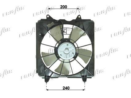 Ventilateur de refroidissement du moteur (Motoventilateur) Frig Air S.p.A. 0519.2001