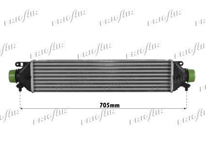 Intercooler, échangeur (Refroidisseur d'air) Frig Air S.p.A. ref. 0704.3124