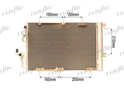 Condenseur, climatisation (Radiateur de climatisation) Frig Air S.p.A. ref. 0807.2022