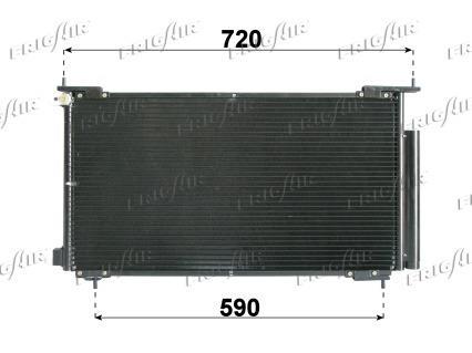 Condenseur, climatisation (Radiateur de climatisation) Frig Air S.p.A. ref. 0819.3013