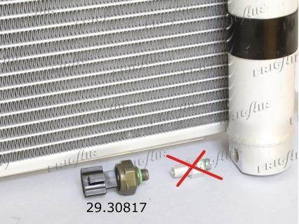 Condenseur, climatisation (Radiateur de climatisation) Frig Air S.p.A. ref. 0821.3043