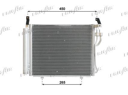 Condenseur, climatisation (Radiateur de climatisation) Frig Air S.p.A. ref. 0828.3034