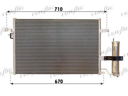 Condenseur, climatisation (Radiateur de climatisation) Frig Air S.p.A. ref. 0831.3014