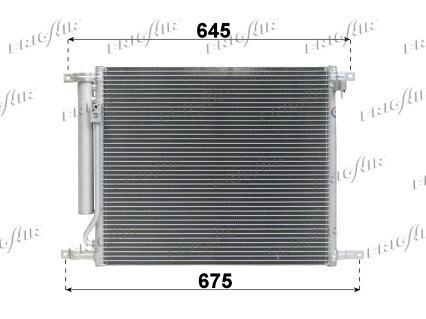 Condenseur, climatisation (Radiateur de climatisation) Frig Air S.p.A. ref. 0831.3016