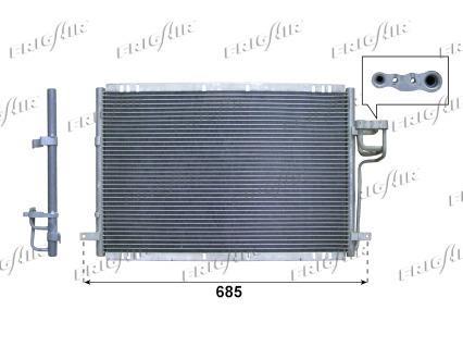 Condenseur, climatisation (Radiateur de climatisation) Frig Air S.p.A. ref. 0833.3028