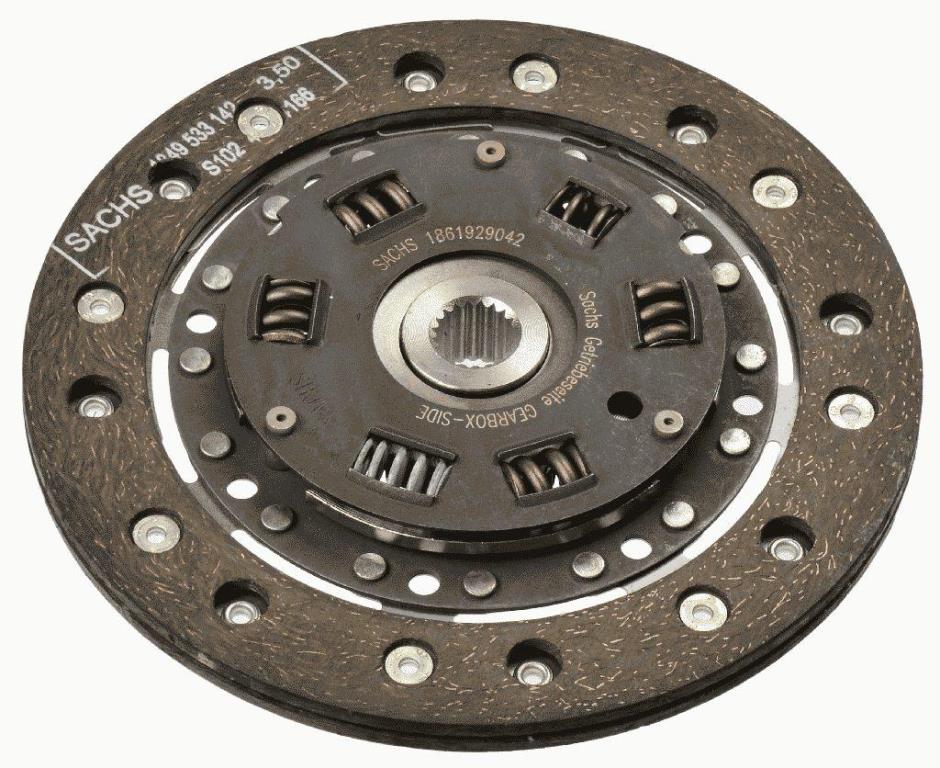Disque d'embrayage SACHS 1861 929 042