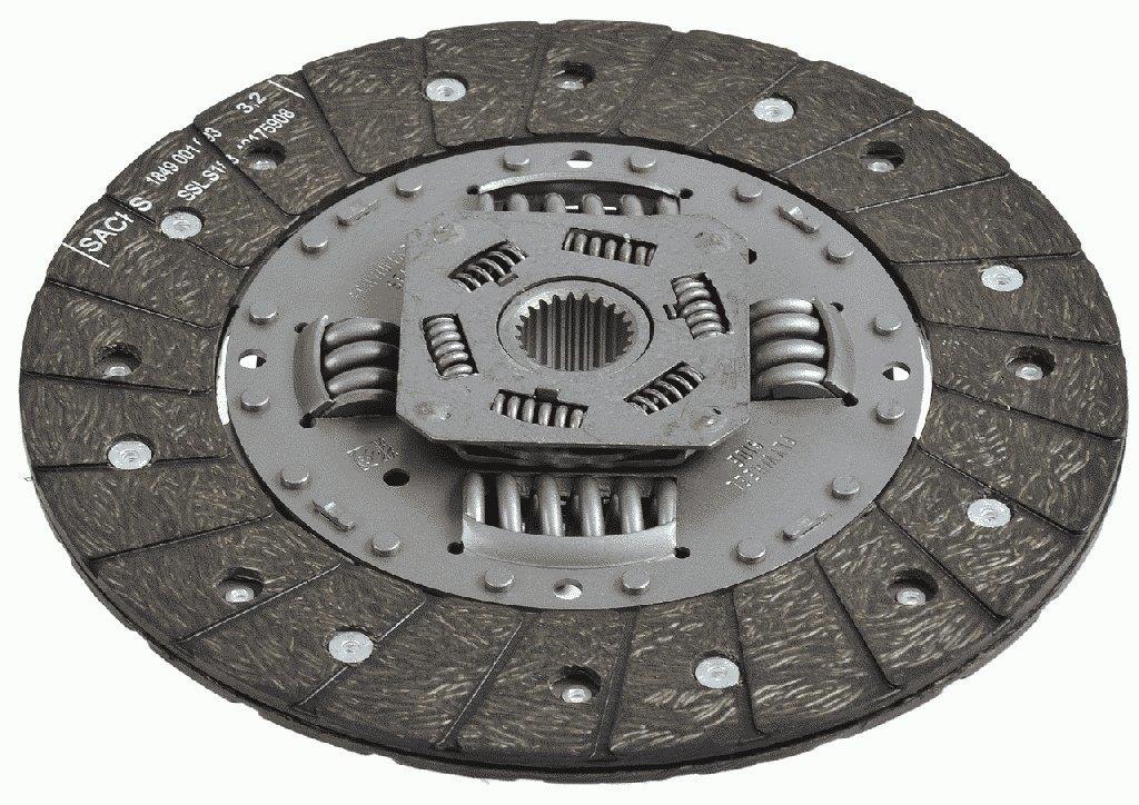 Disque d'embrayage SACHS 1862 250 031