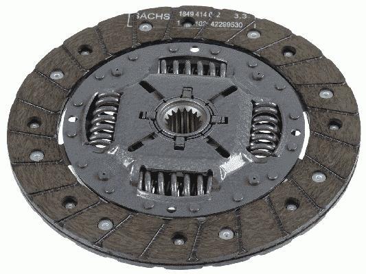 Disque d'embrayage SACHS 1862 301 031