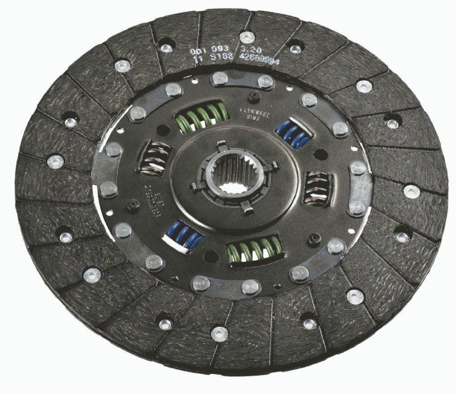 Disque d'embrayage SACHS 1862 348 031
