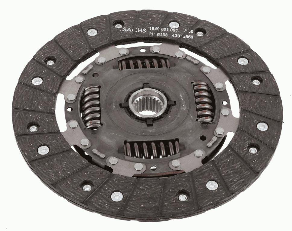 Disque d'embrayage SACHS ref. 1862 485 031