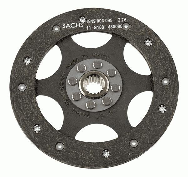 Disco de embrague SACHS ref. 1864 000 124