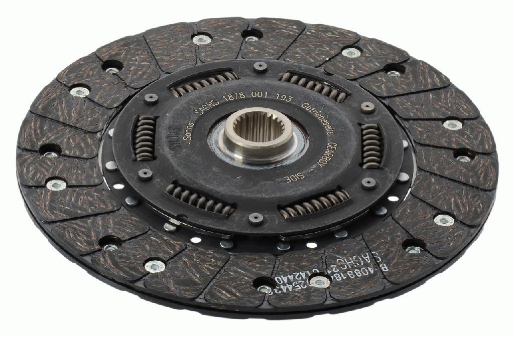 Disque d'embrayage SACHS ref. 1878 001 193