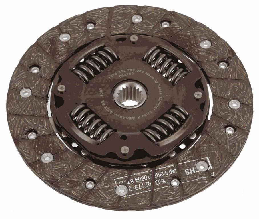 Disque d'embrayage SACHS 1878 002 759
