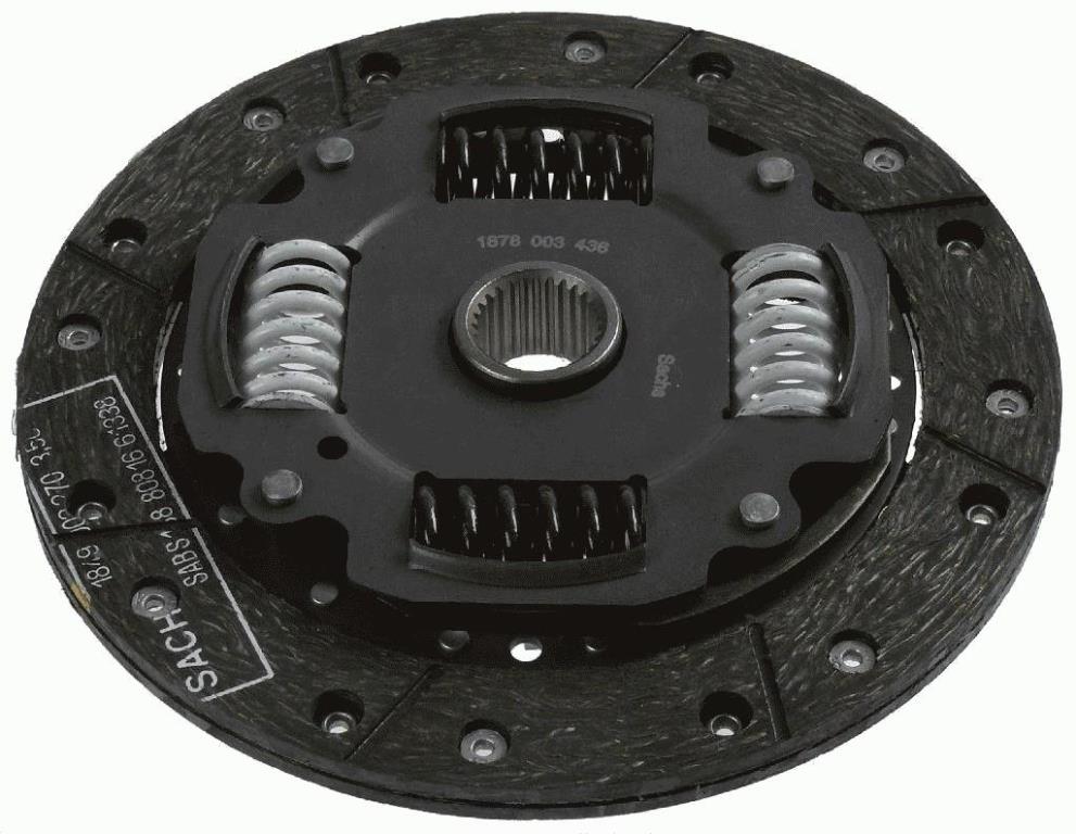 Disque d'embrayage SACHS ref. 1878 003 436