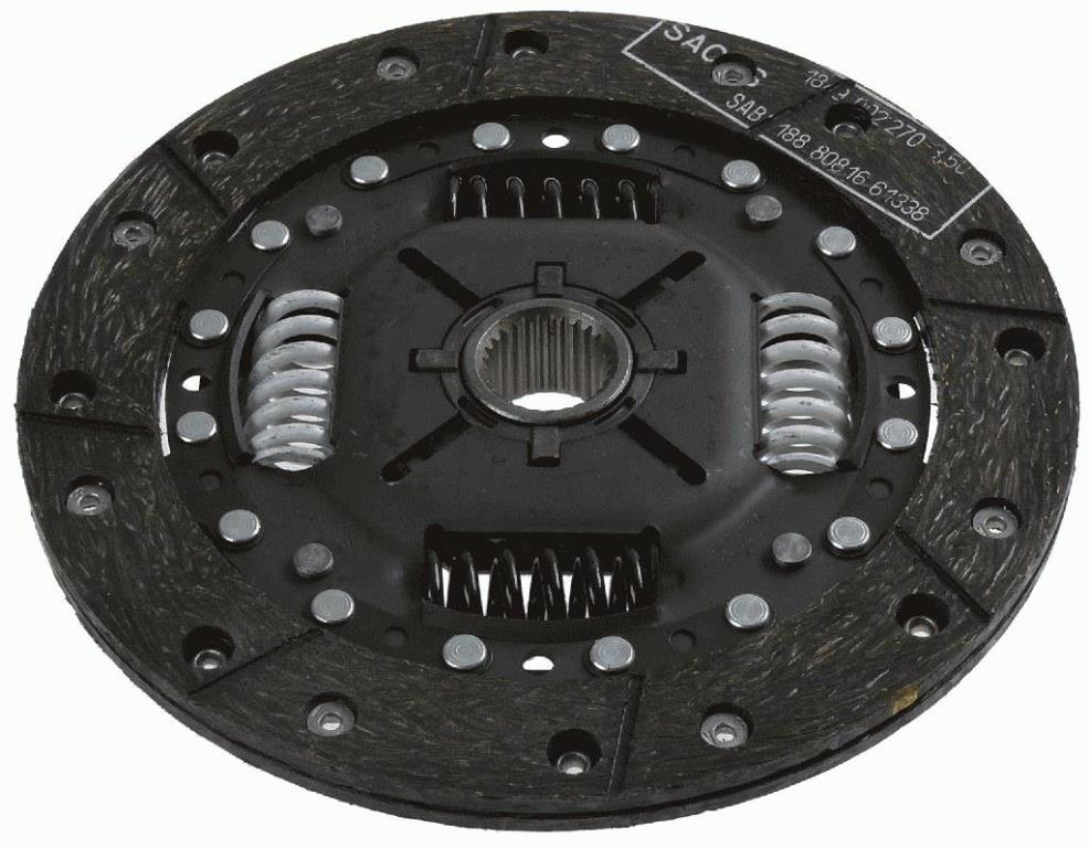 Disque d'embrayage SACHS ref. 1878 003 436