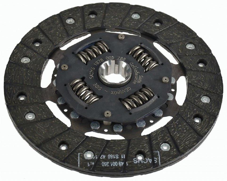 Disque d'embrayage SACHS 1878 005 786