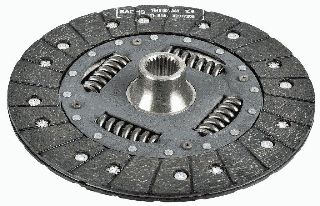 Disco de embrague SACHS 1878 006 287