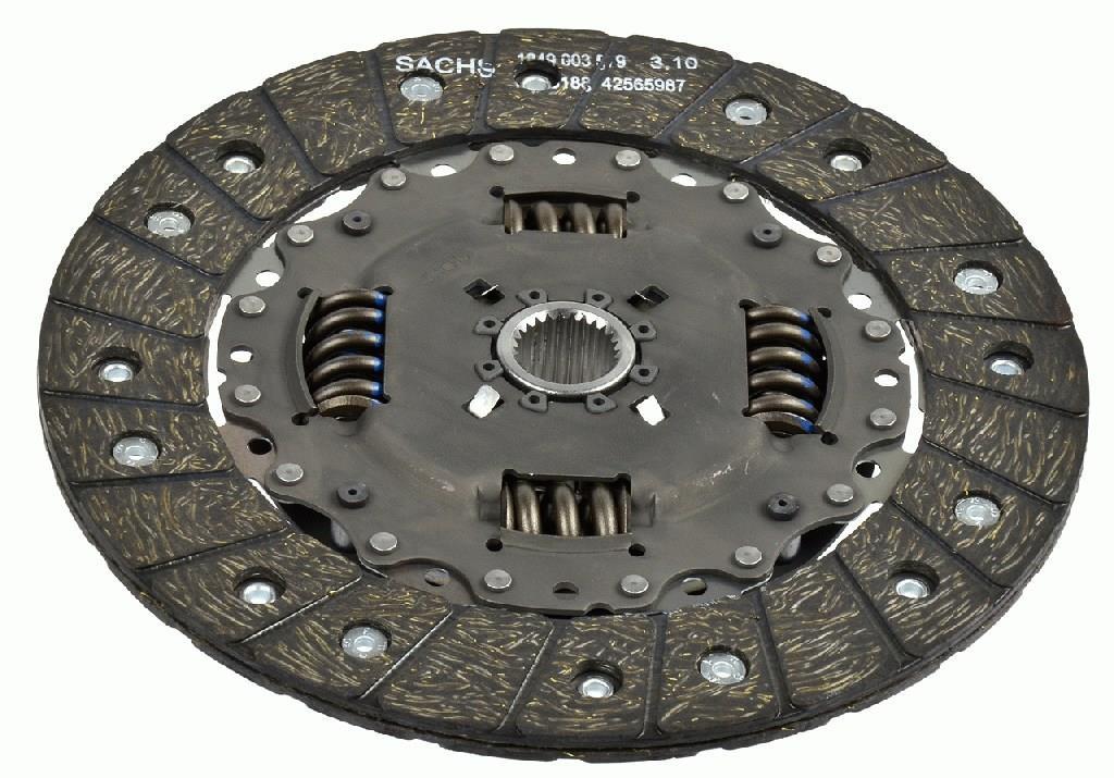 Disque d'embrayage SACHS ref. 1878 007 204