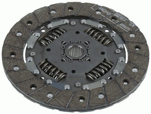 Disque d'embrayage SACHS 1878 050 532