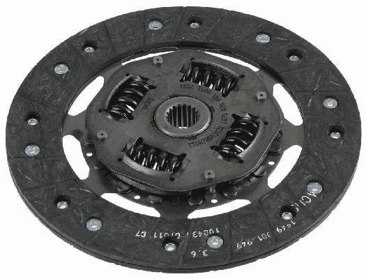 Disque d'embrayage SACHS 1878 078 041