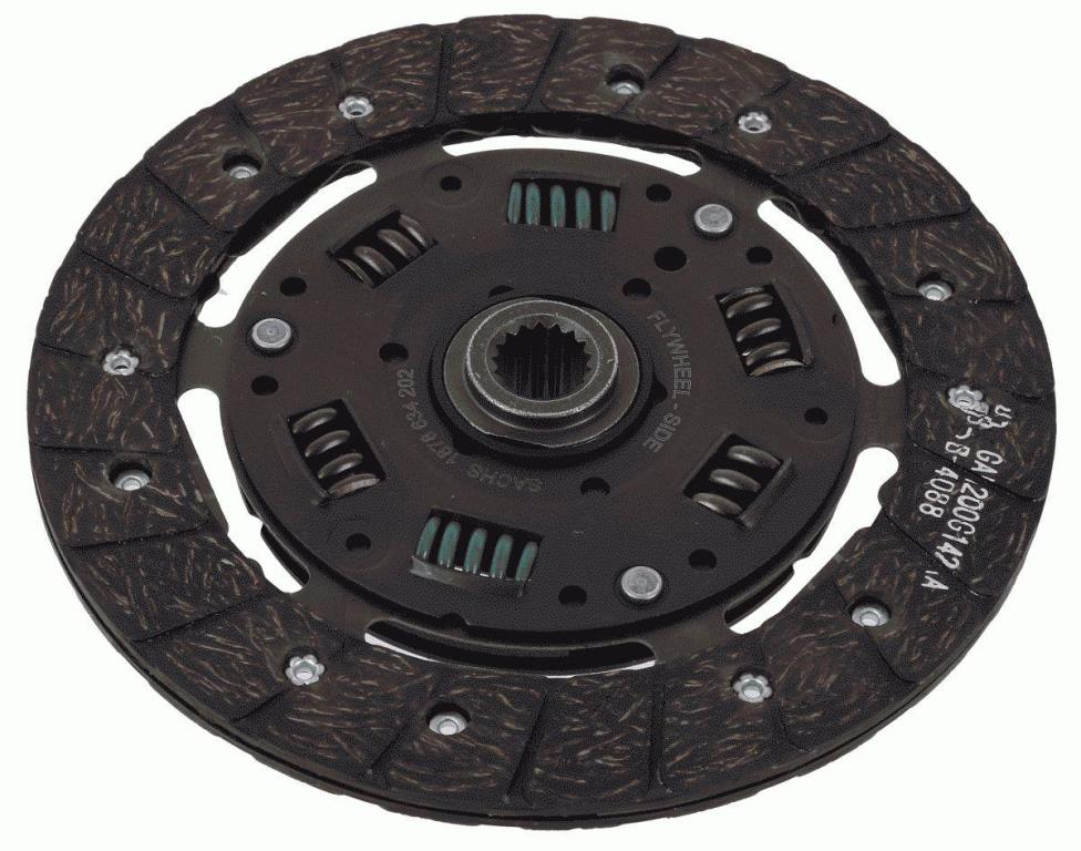 Disque d'embrayage SACHS 1878 634 202