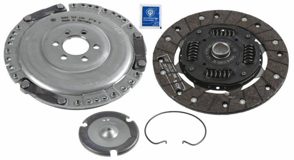 Kit d'embrayage SACHS ref. 3000 381 001