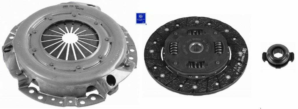Kit d'embrayage SACHS ref. 3000 561 001