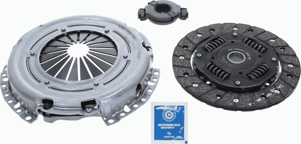 Kit d'embrayage SACHS ref. 3000 581 002