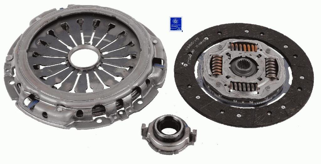 Kit d'embrayage SACHS ref. 3000 727 001