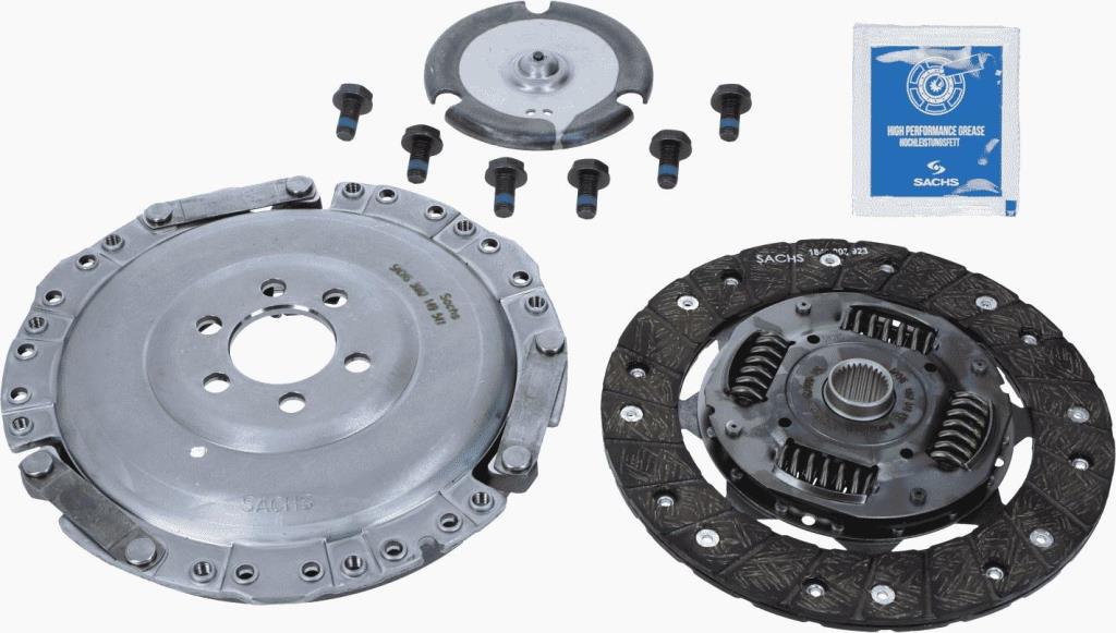Kit d'embrayage SACHS ref. 3000 822 601