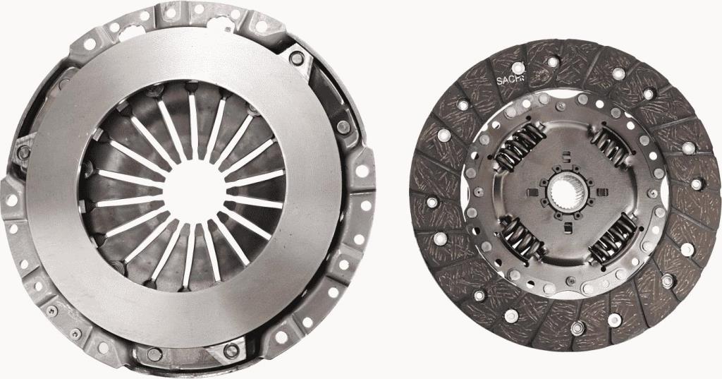 Kit d'embrayage SACHS ref. 3000 822 701