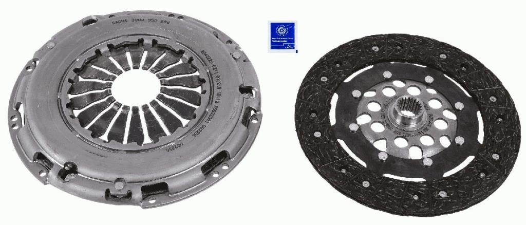 Kit d'embrayage SACHS ref. 3000 950 538